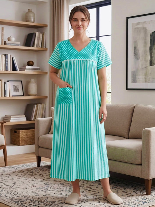 Mix n Match frock nighty 🤍