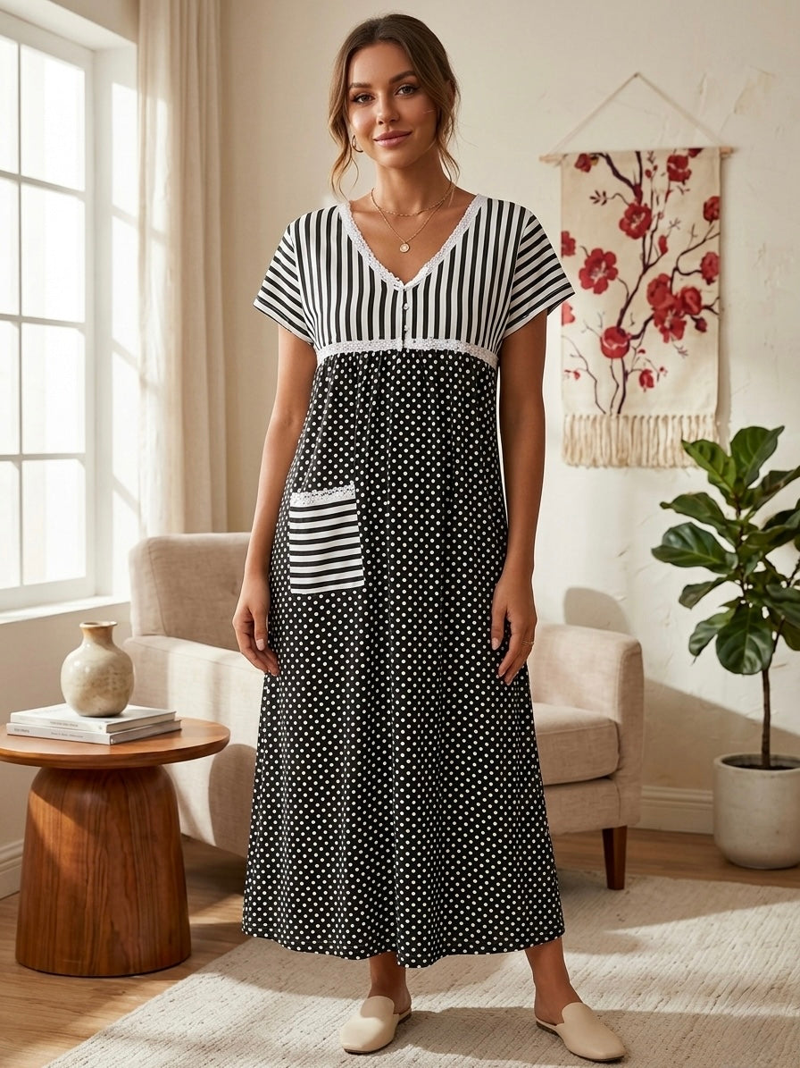 Mix n Match frock nighty 🖤