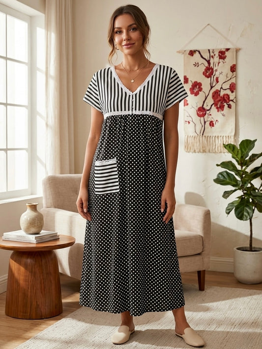Mix n Match frock nighty 🖤