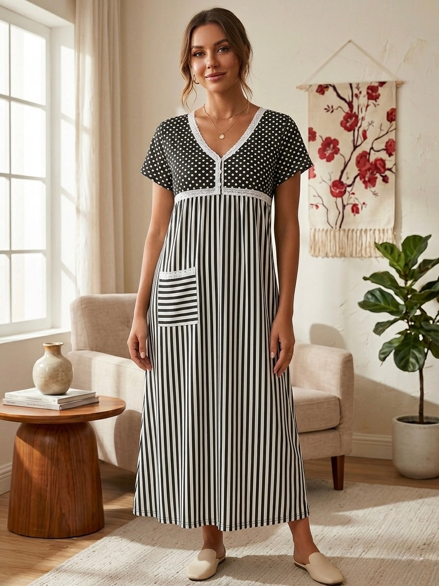 Mix n Match frock nighty 🖤