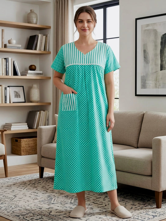 Mix n Match frock nighty🤍