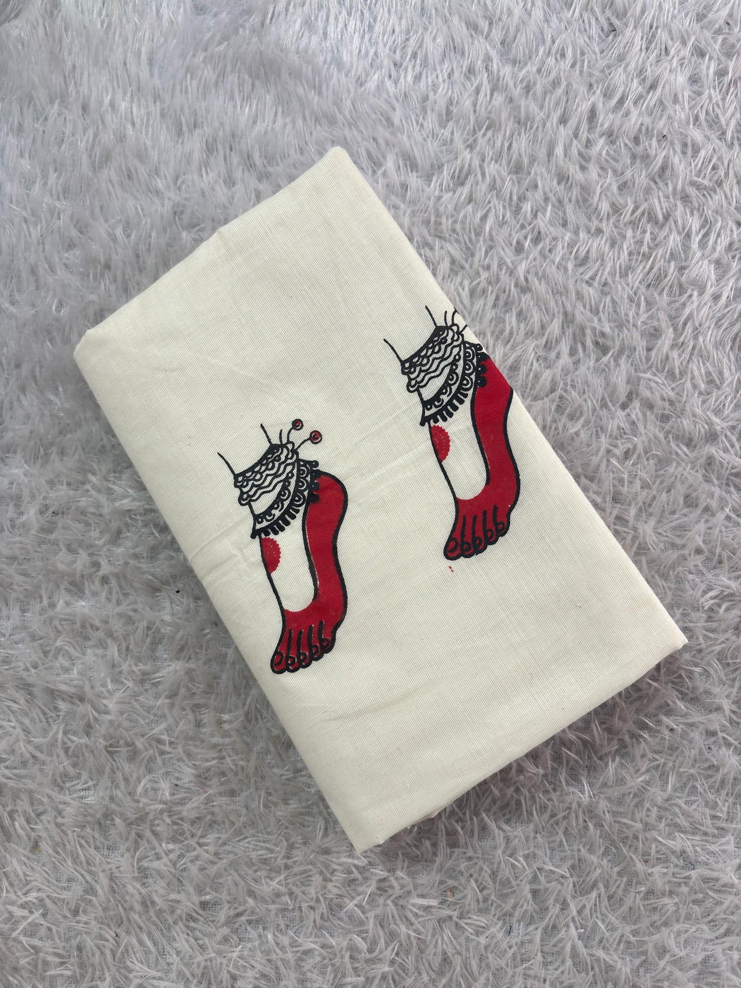 Rasa Charanam – Feet of Dancer Cotton Set Mundu