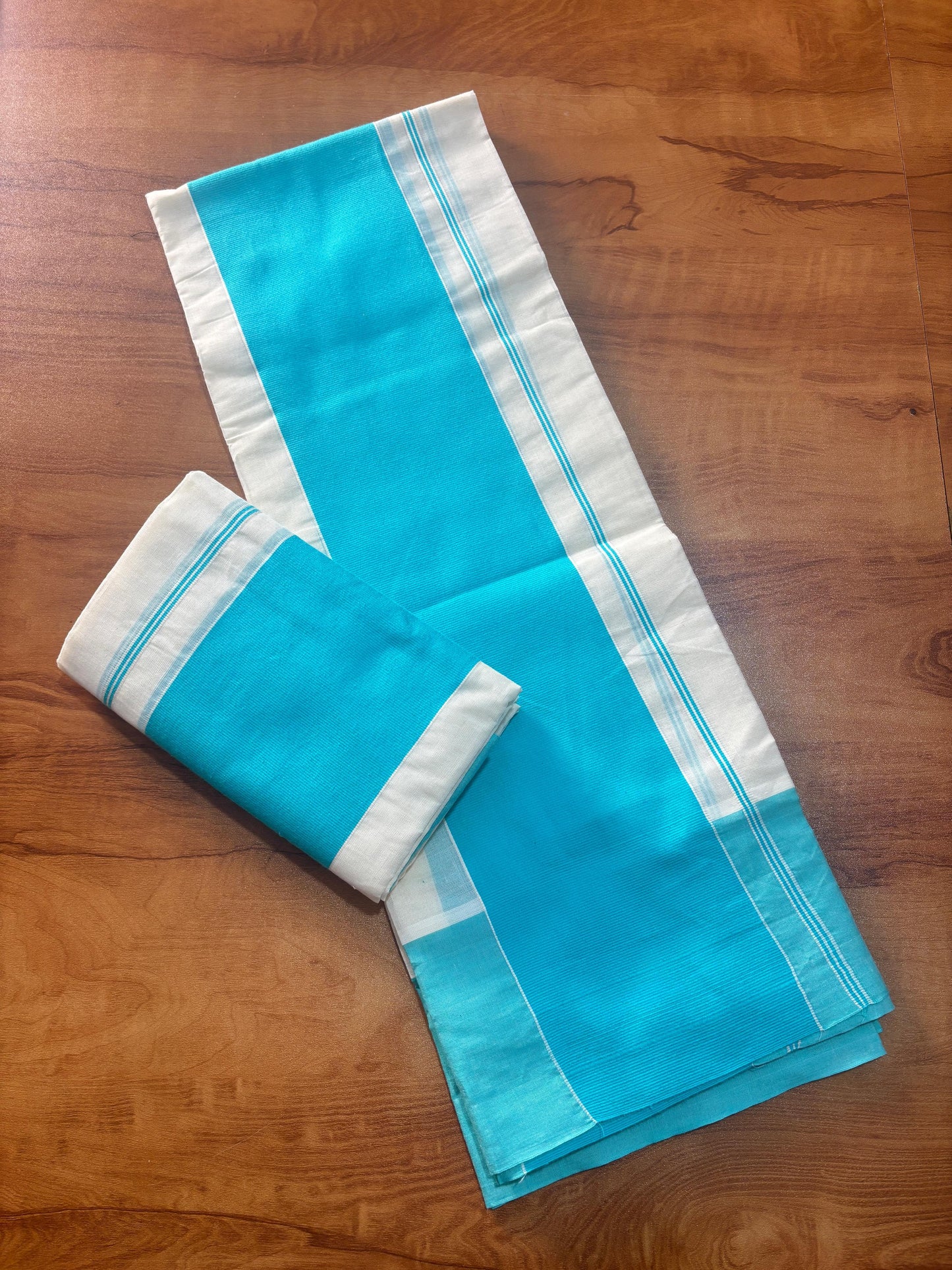 5x5 Kattikara Cotton Set Mundu – Premium Traditional Kerala Wear
