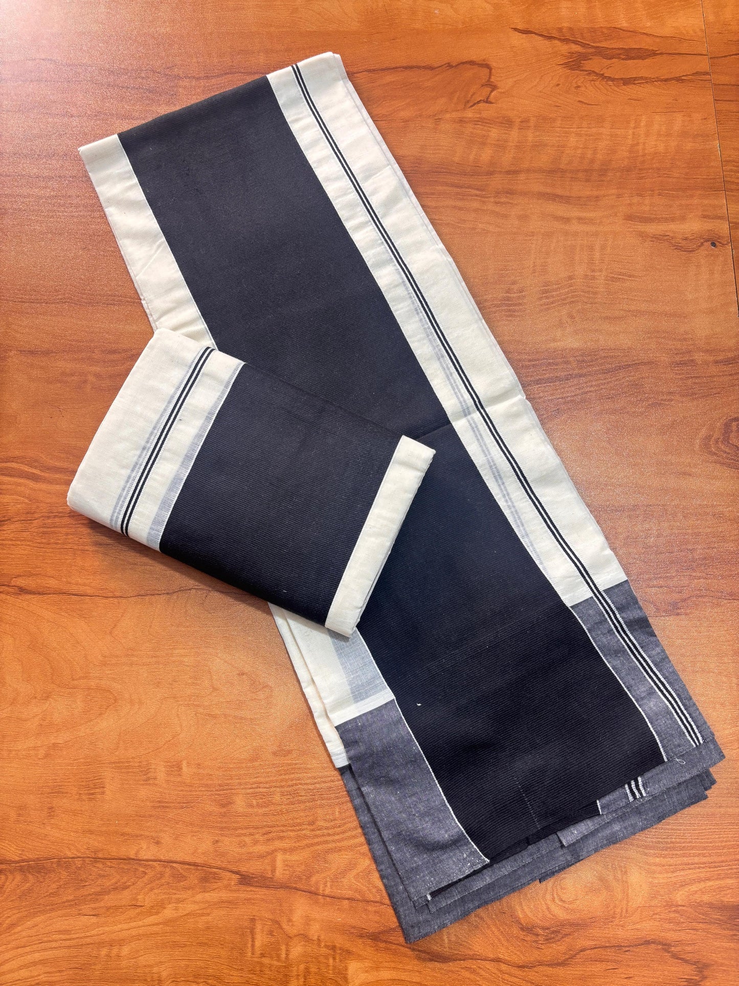 5x5 Kattikara Cotton Set Mundu – Premium Traditional Kerala Wear
