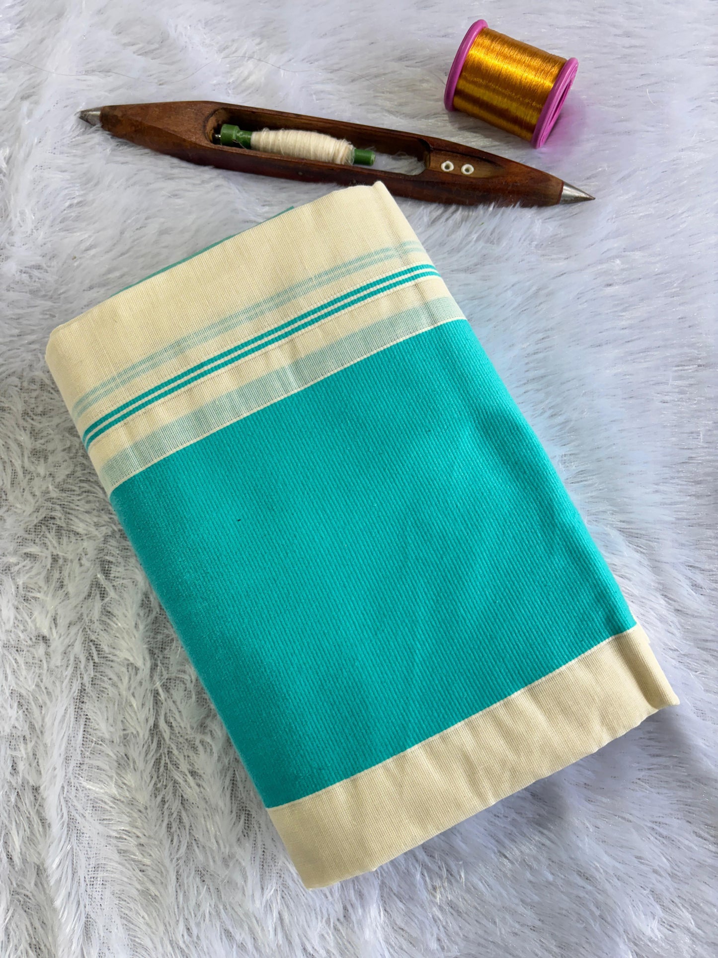 5x5 Kattikara Cotton Set Mundu – Premium Traditional Kerala Wear
