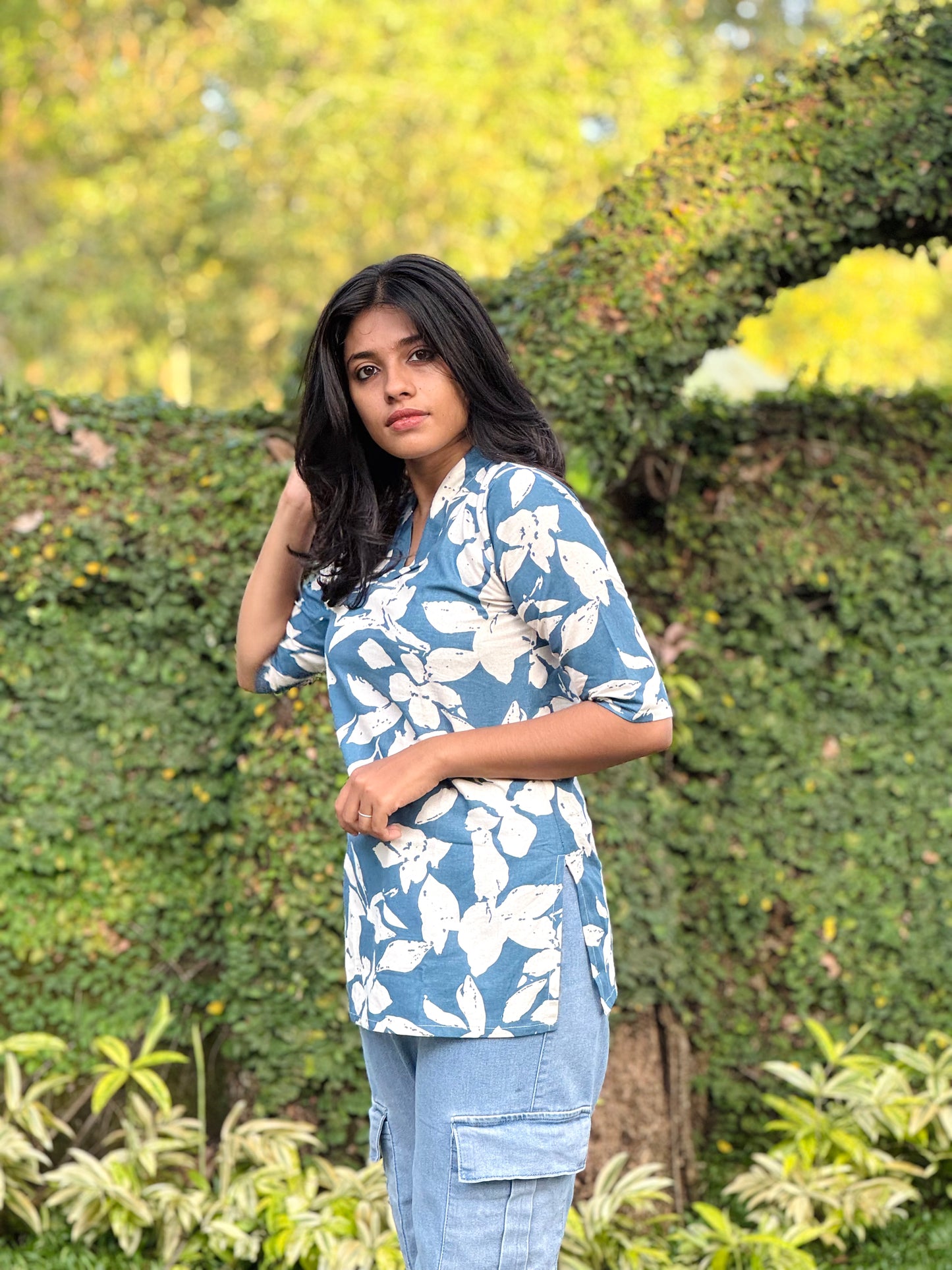 Elegant Short Kurtis (Cotton)