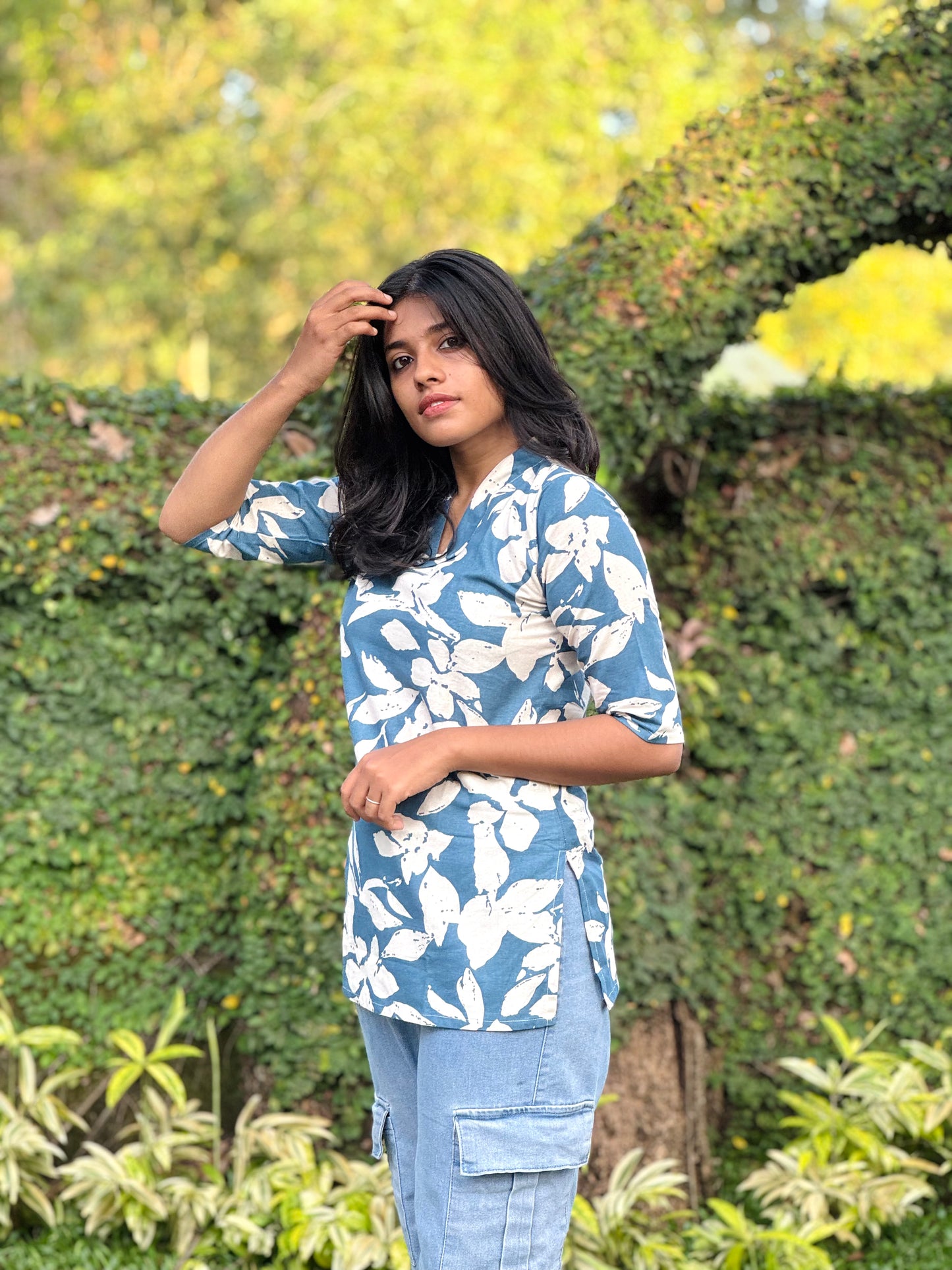 Elegant Short Kurtis (Cotton)