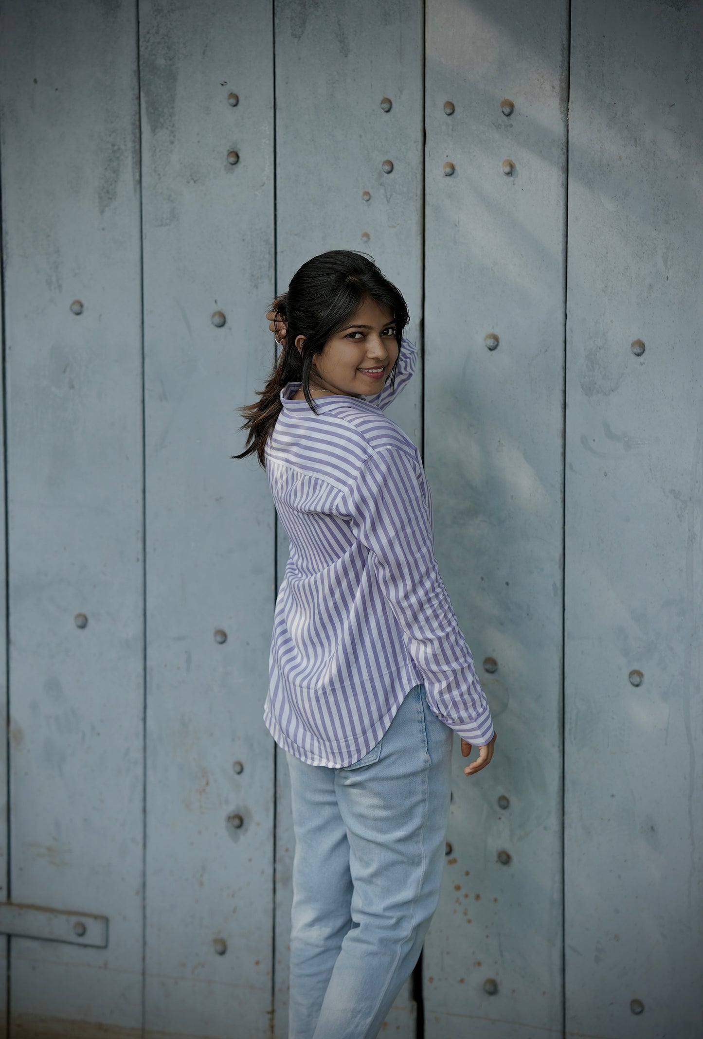 Women’s Striped Shirt – Casual Stylish Wear