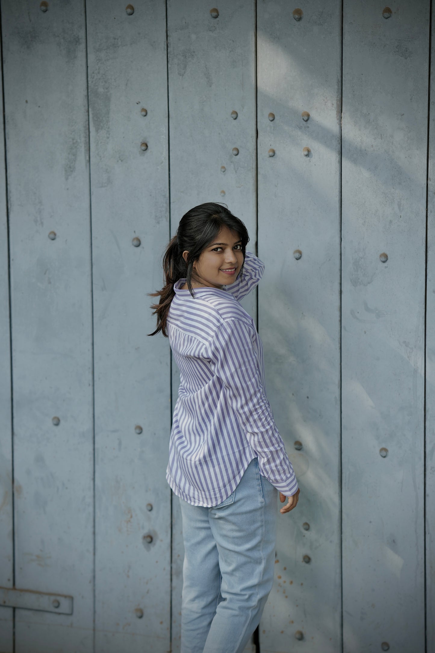 Women’s Striped Shirt – Casual Stylish Wear