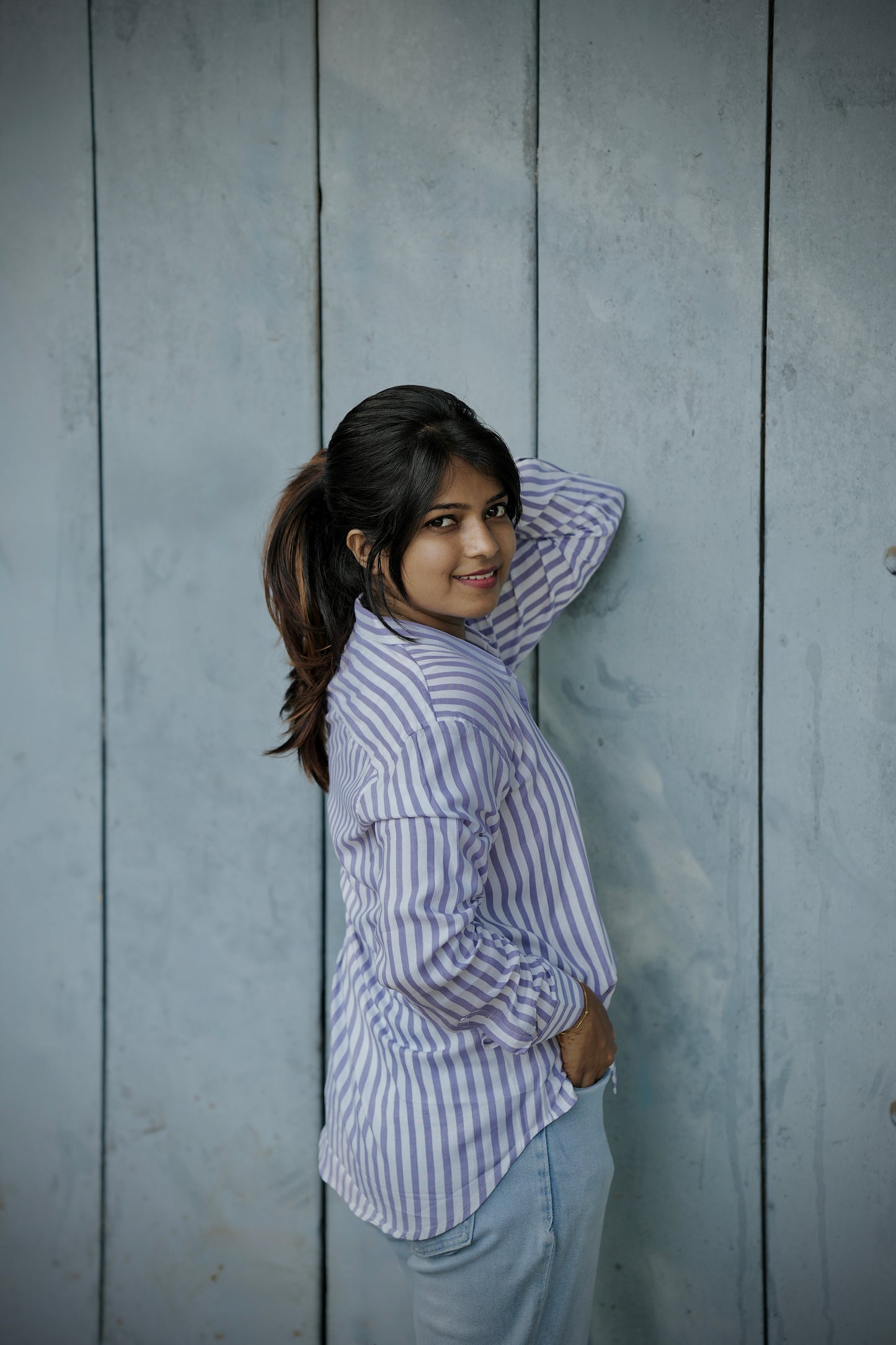 Women’s Striped Shirt – Casual Stylish Wear